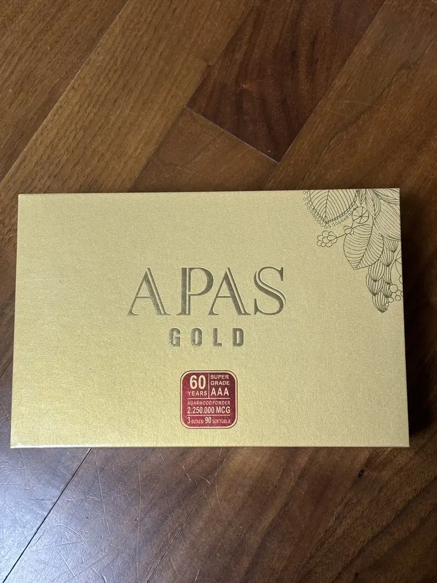 베트남 침향 아파스골드(APAS GOLD) 미개봉