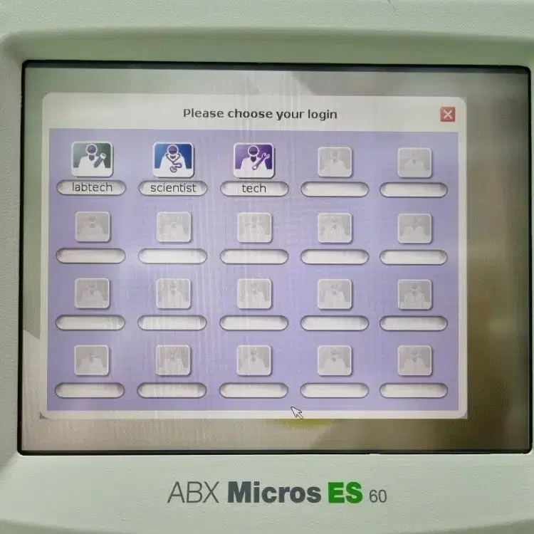 HORIBA ABX Micros ES 60.