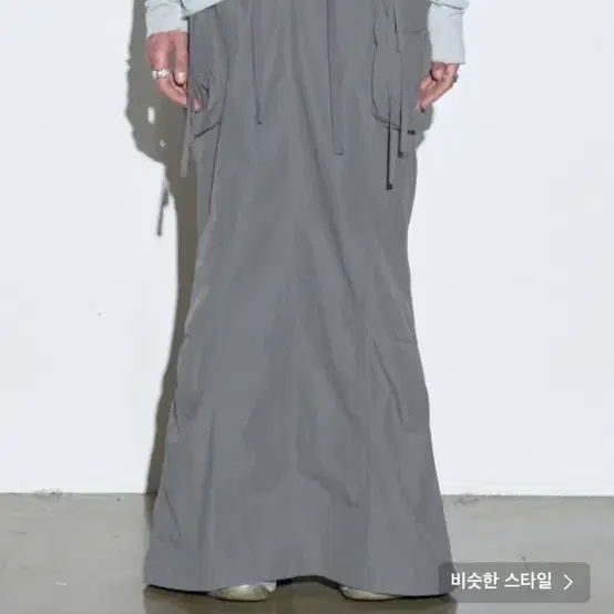 스컬프터 롱스커트 Parachute Cargo Maxi Skirt D