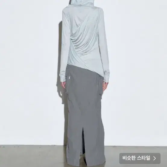 스컬프터 롱스커트 Parachute Cargo Maxi Skirt D