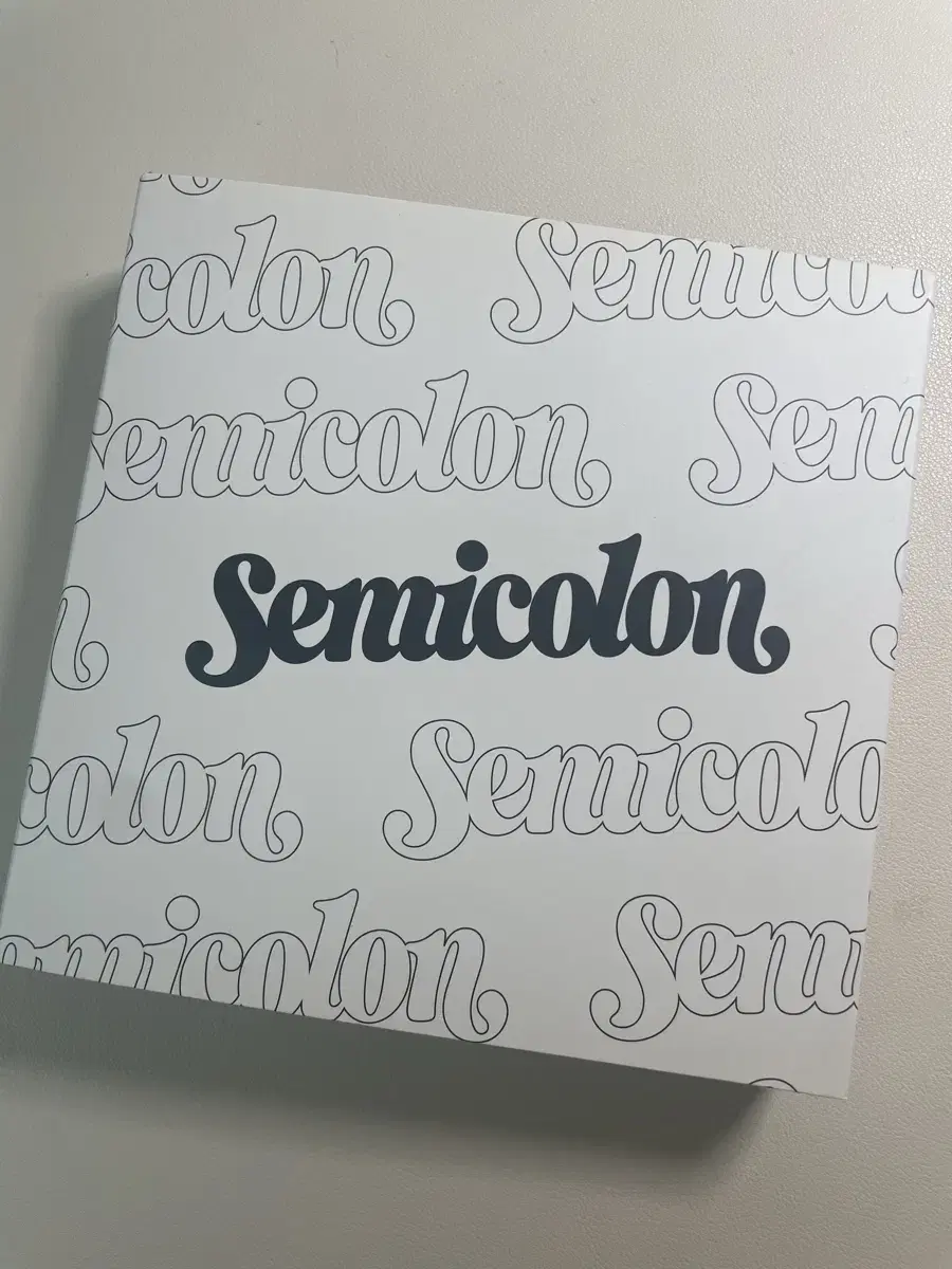 Seventeen semicolons album full set (photocard/group version)