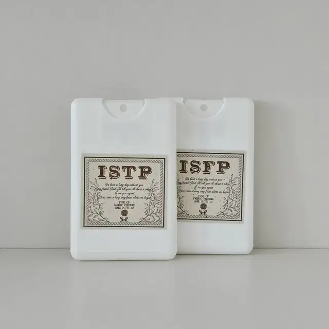 텀블벅 MBTI 패브릭 퍼퓸 ISFP ISTP 향수