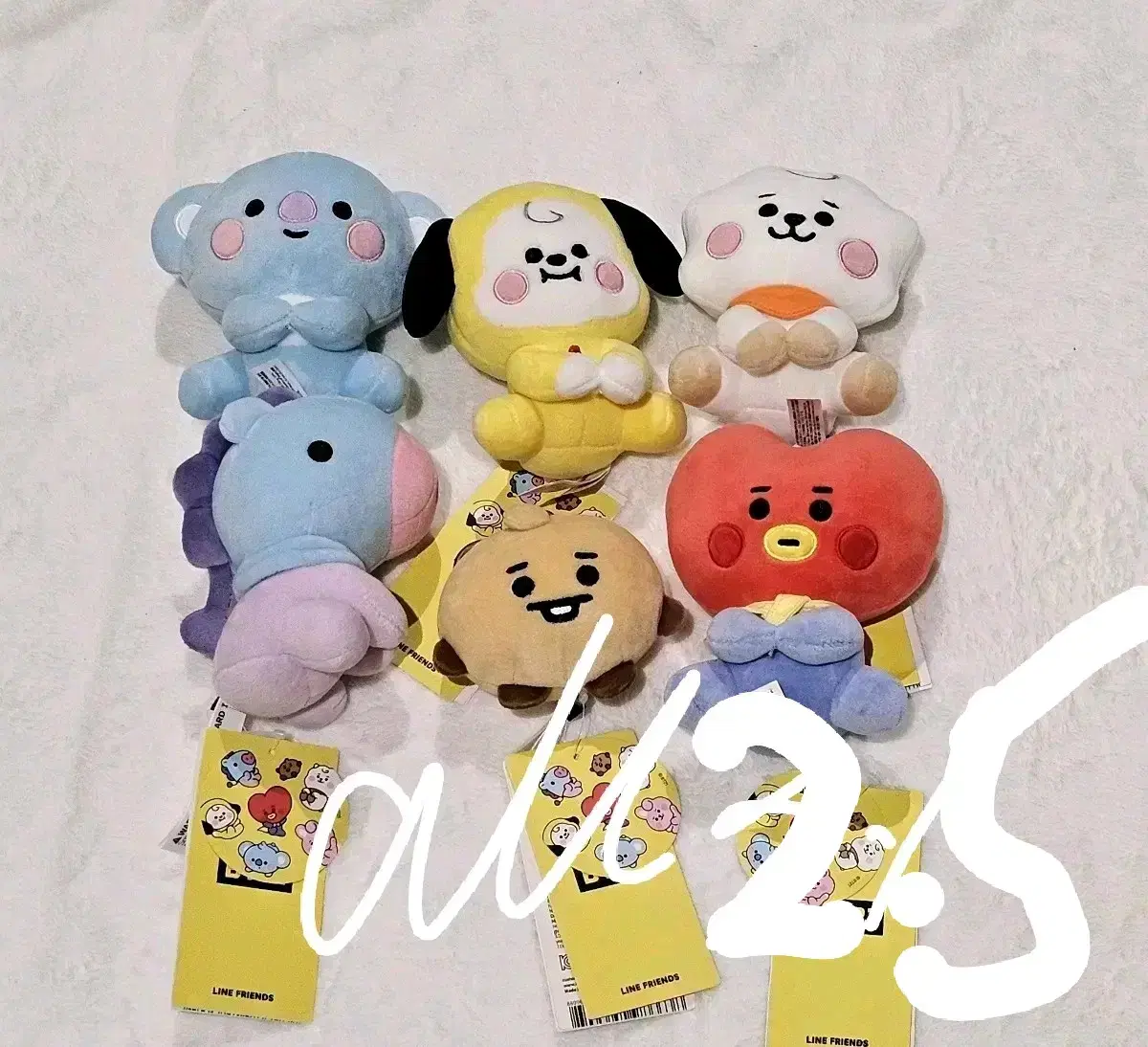 (Bulk)BT21 Chimi Alzehi Tatakoya Manshuksit BT21