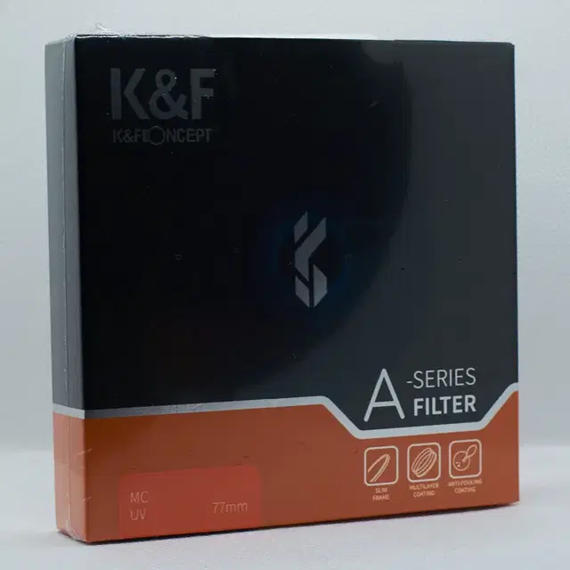 K&F Concept 77mm Slim 멀티코팅 UV 필터 (새상품)