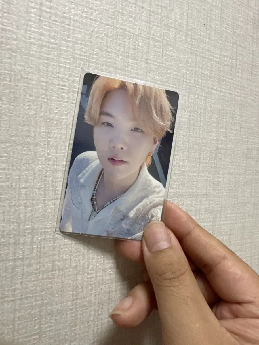 BTS bangtan bts suga suga yoon 2021 memories photocard photocar