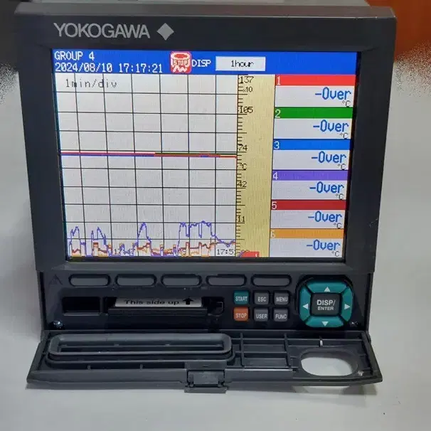 YOKOGAWA FX1006-4-2-L Recorder 디지털레코더