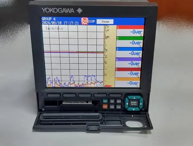 YOKOGAWA FX1006-4-2-L Recorder 디지털레코더