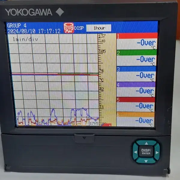 YOKOGAWA FX1006-4-2-L Recorder 디지털레코더