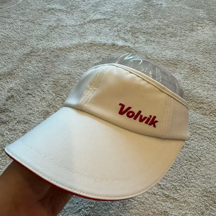 상태좋음) volvik 골프 썬캡 썬바이저 F