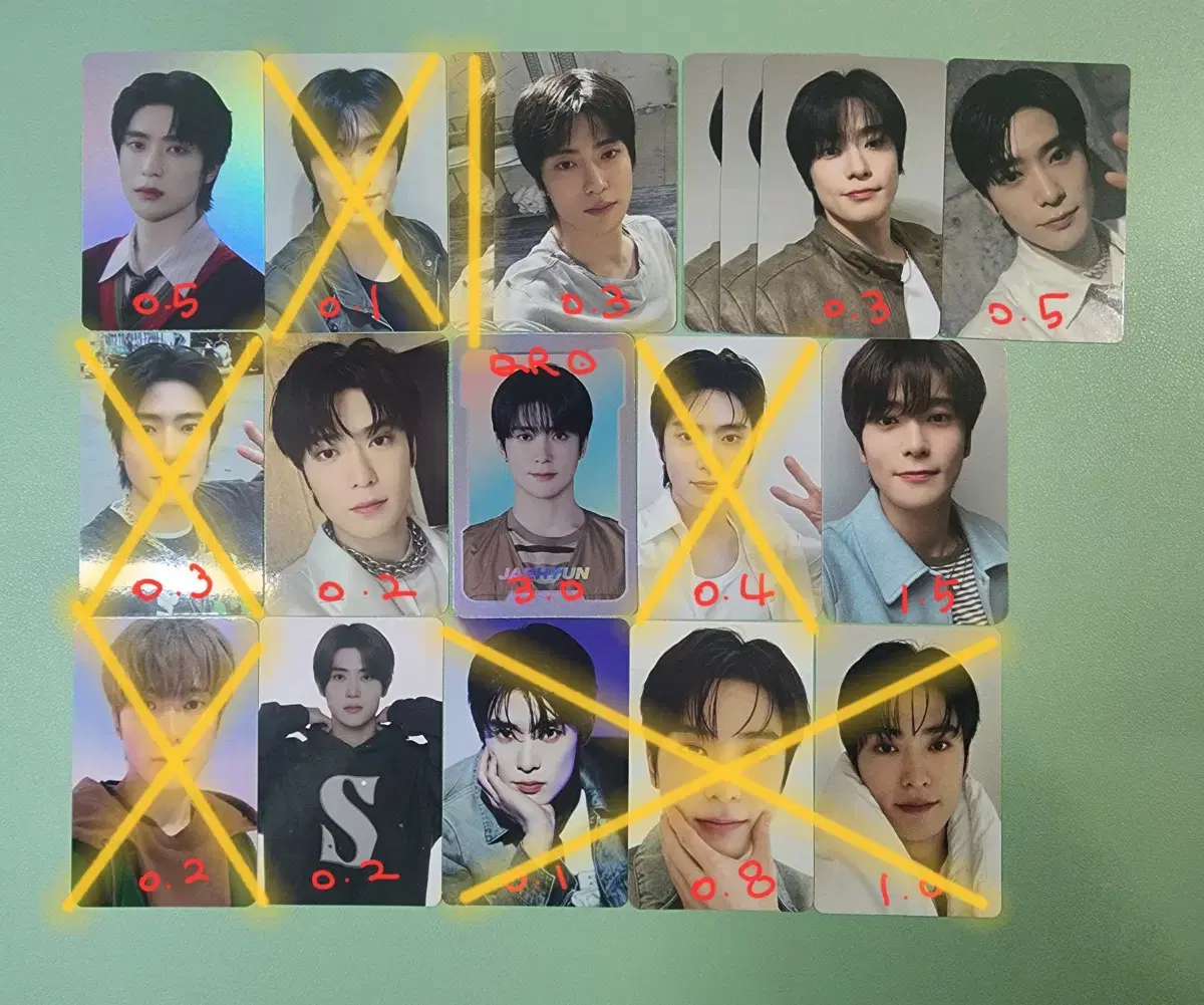 NCT 127 jaehyun photocard WTS