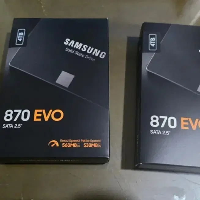 삼성 ssd 4td  4테라 870evo 미개봉 새제품