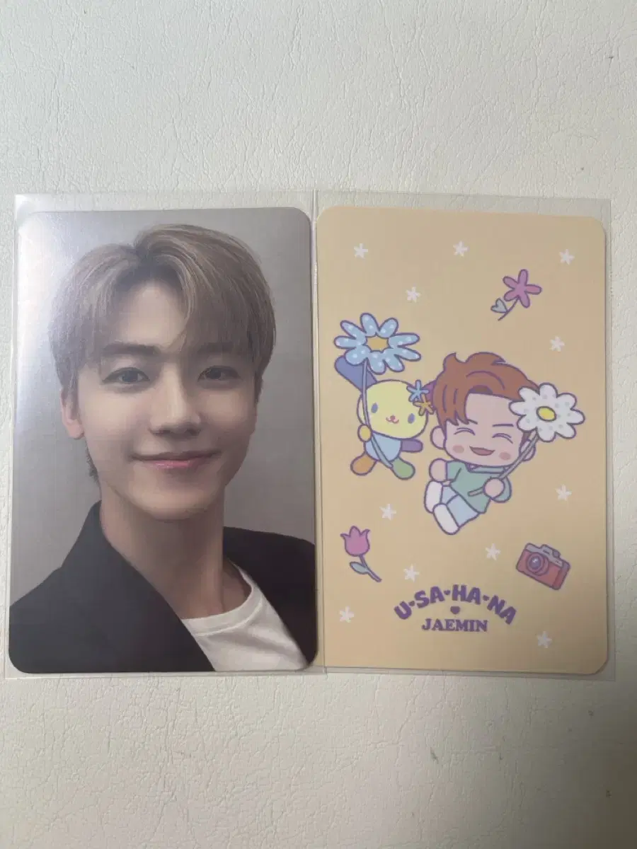 nct jaemin san rio photocard