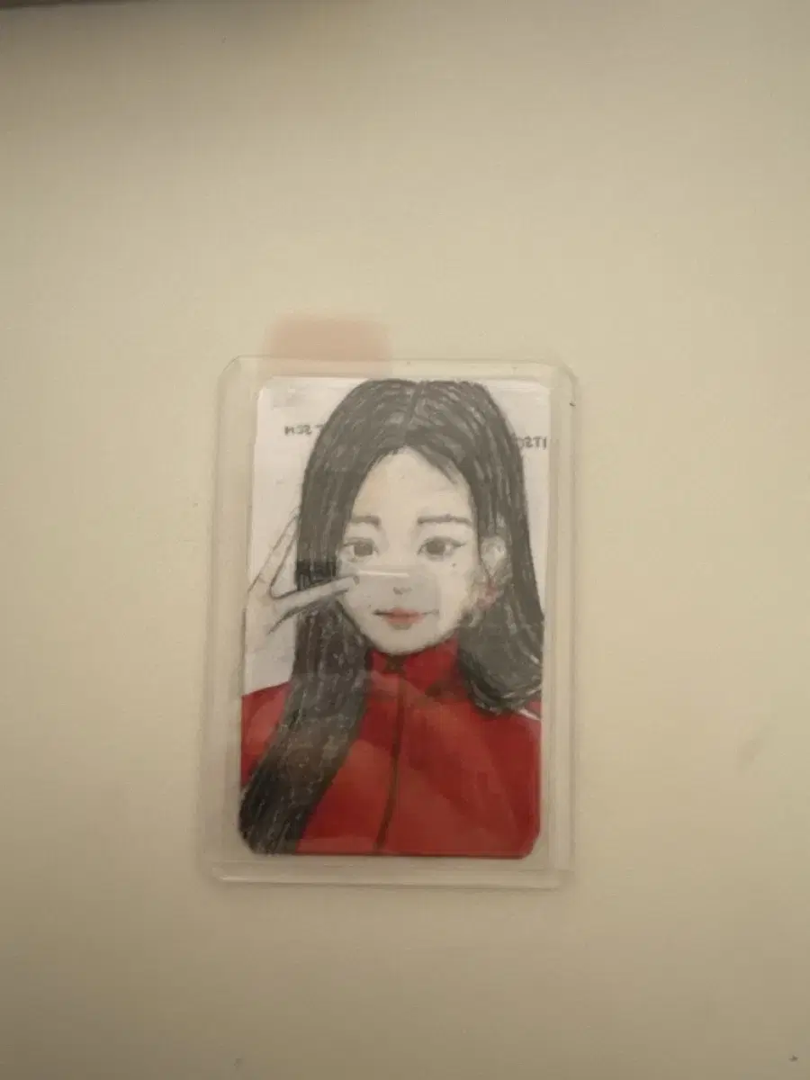 Ive jang wonyoung paper photocard