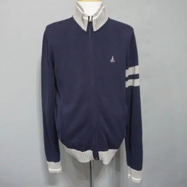 M9354 - Beanpole Men's Size 100 Navy Knit Zip Up