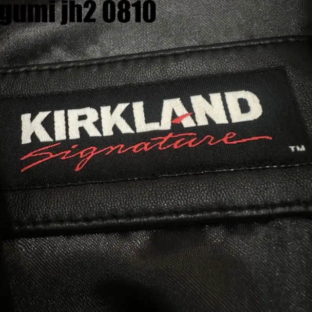 KIRKLAND 양가죽 레더자켓 95 하자