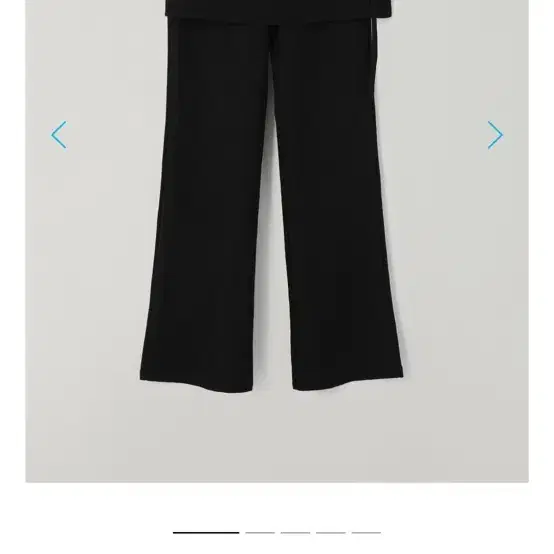 T/T Wrap layered slit pants (black) 판매합니