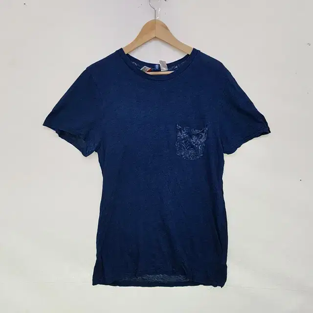 H&M Indigo Cotton T-shirt