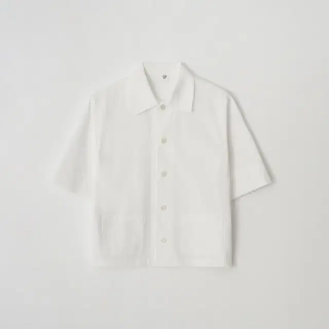 로우 Andy cotton shirt jacket_white