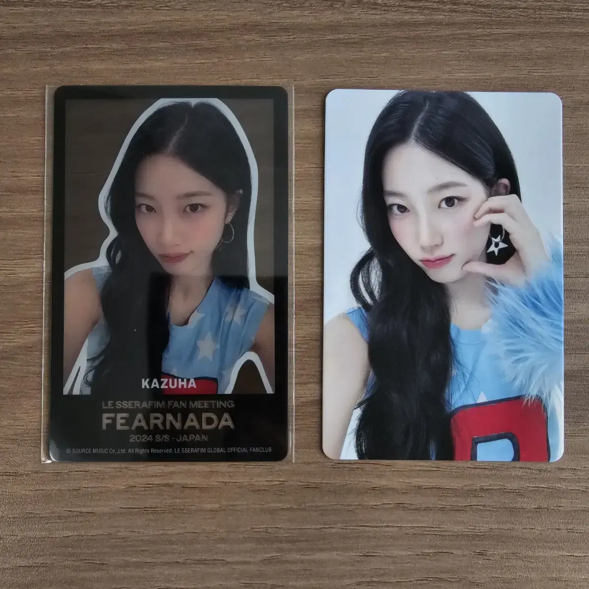 Le Sserafim Japan fanmeeting photocard bloom