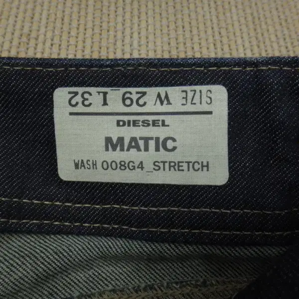 (29-30인치) 디젤 여성 MATIC WASH 008G4 데님팬츠