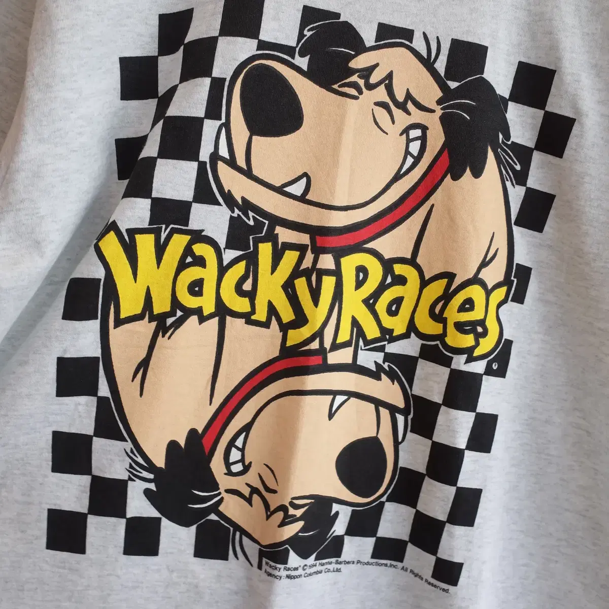 90s Wacky Race 빈티지 티셔츠 (USA MADE)