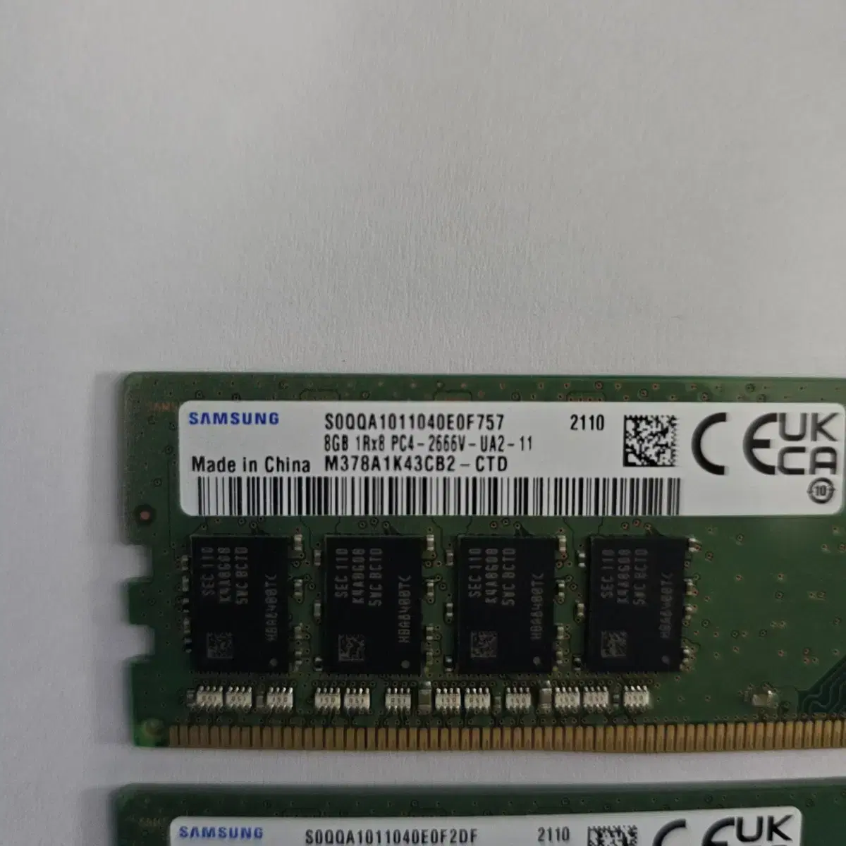 삼성전자 ddr4 2666 램 8gb 2장