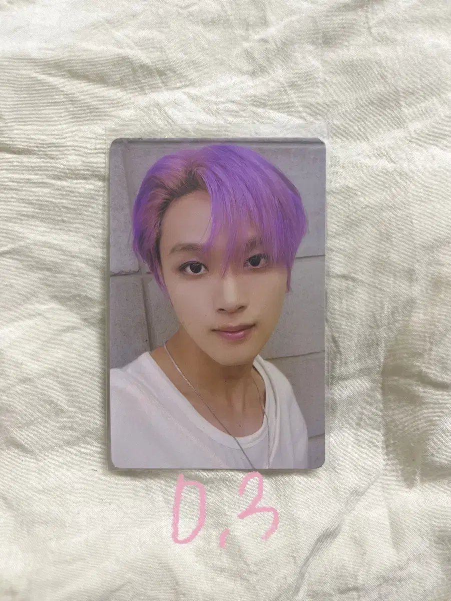 NCT Dream Showmovie haechan photocard WTS