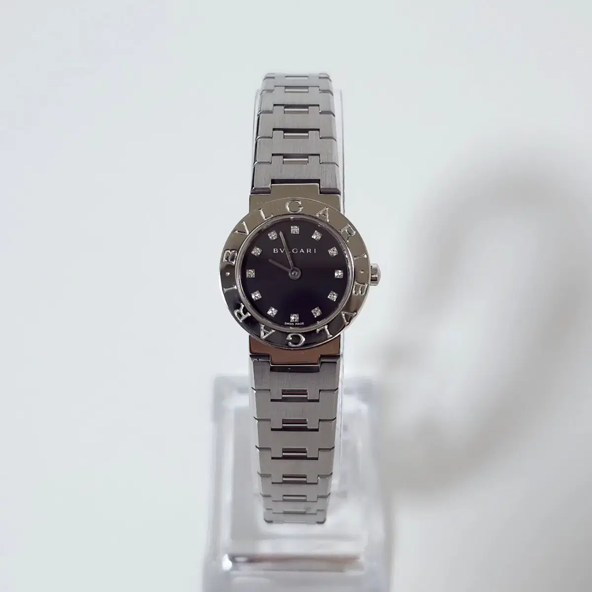 불가리 여성 손목시계 BB23SS 12P diamond watch 감정