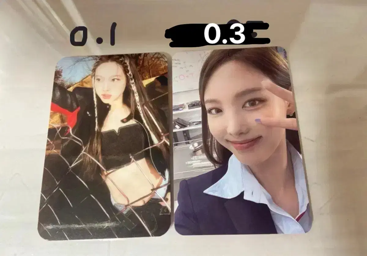 Twice nayeon photocard Transferred to