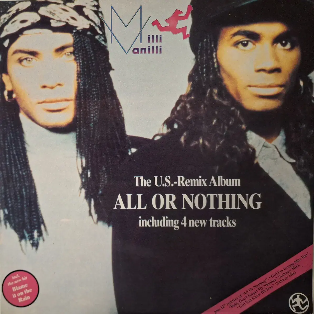 국내라이센스반/Milli Vanilli LP