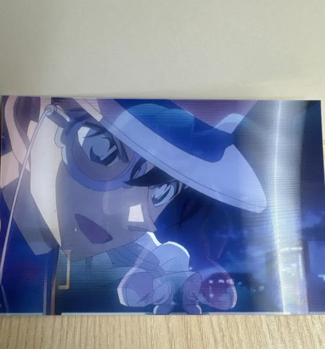 Detective Conan the Barbarian lenticular postcard