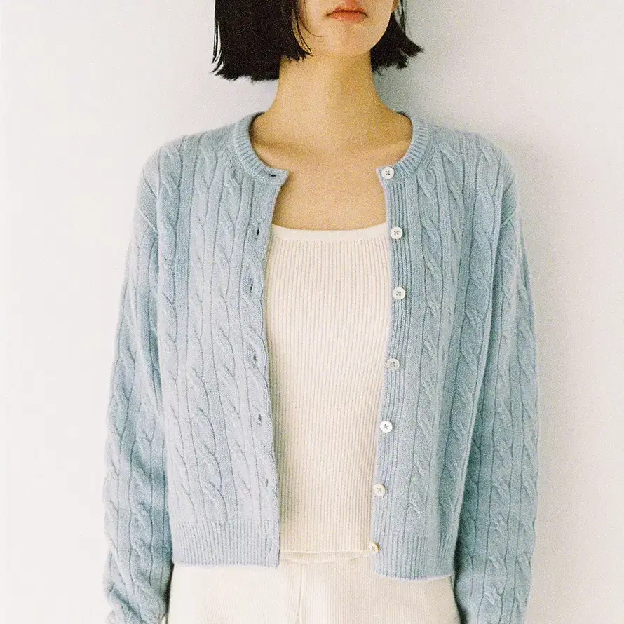 얼바닉30 Natte Cashmere cardigan