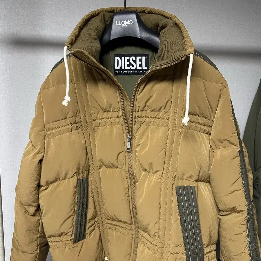 DIESEL 디젤 케이블 패딩