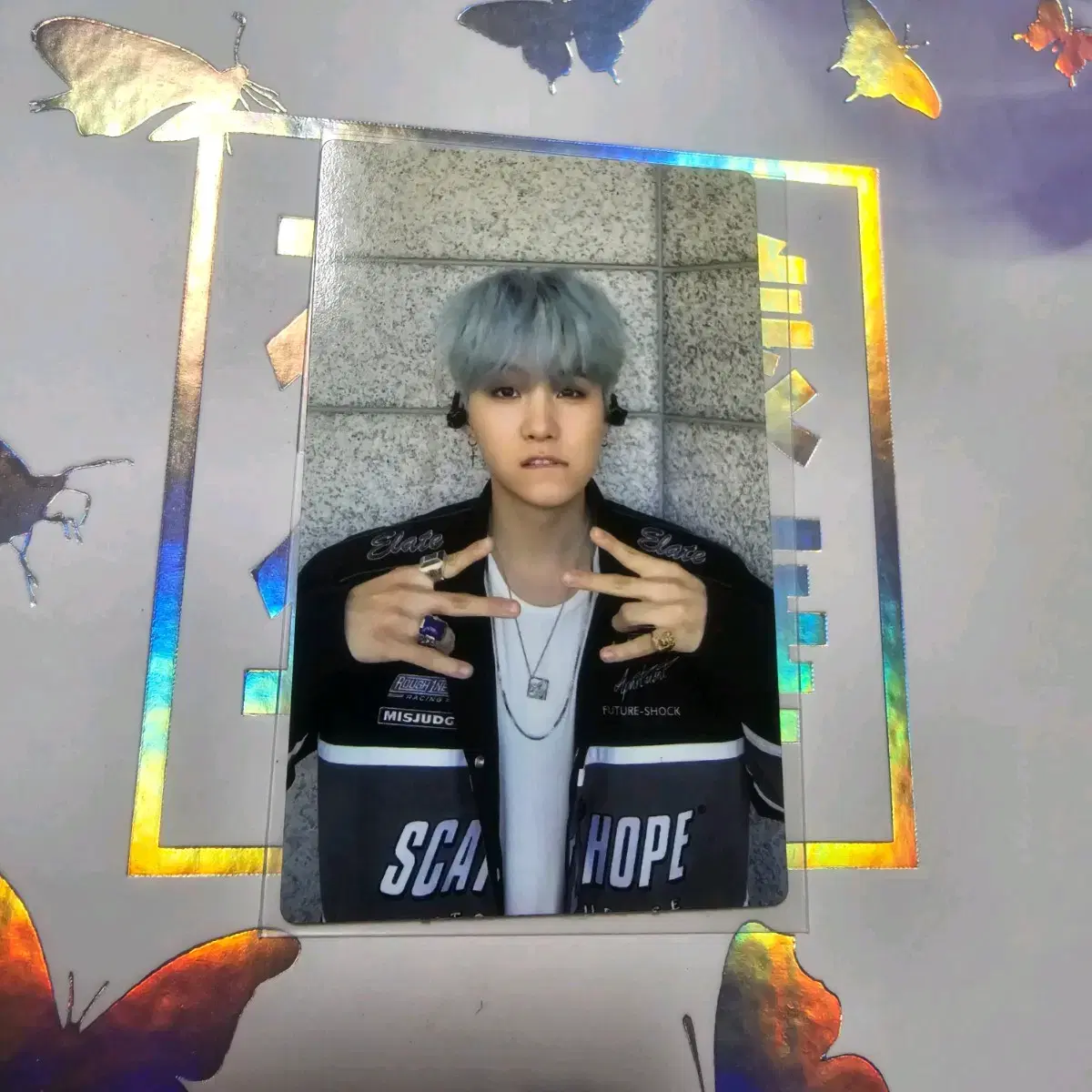 Bangtan 2017 Memories blu-ray yoongi photocard wts. bts suga