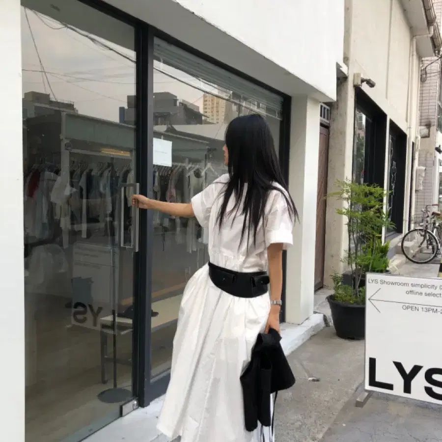 Lys 리스 pocket long dress 원피스