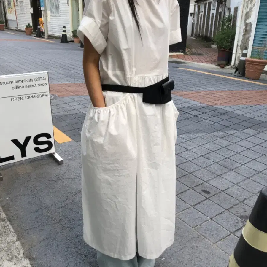 Lys 리스 pocket long dress 원피스