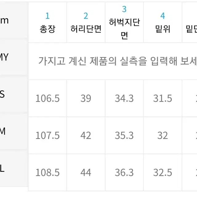 비얼디드키드 빈티지 밴딩 데님 팬츠 미드워시드 M