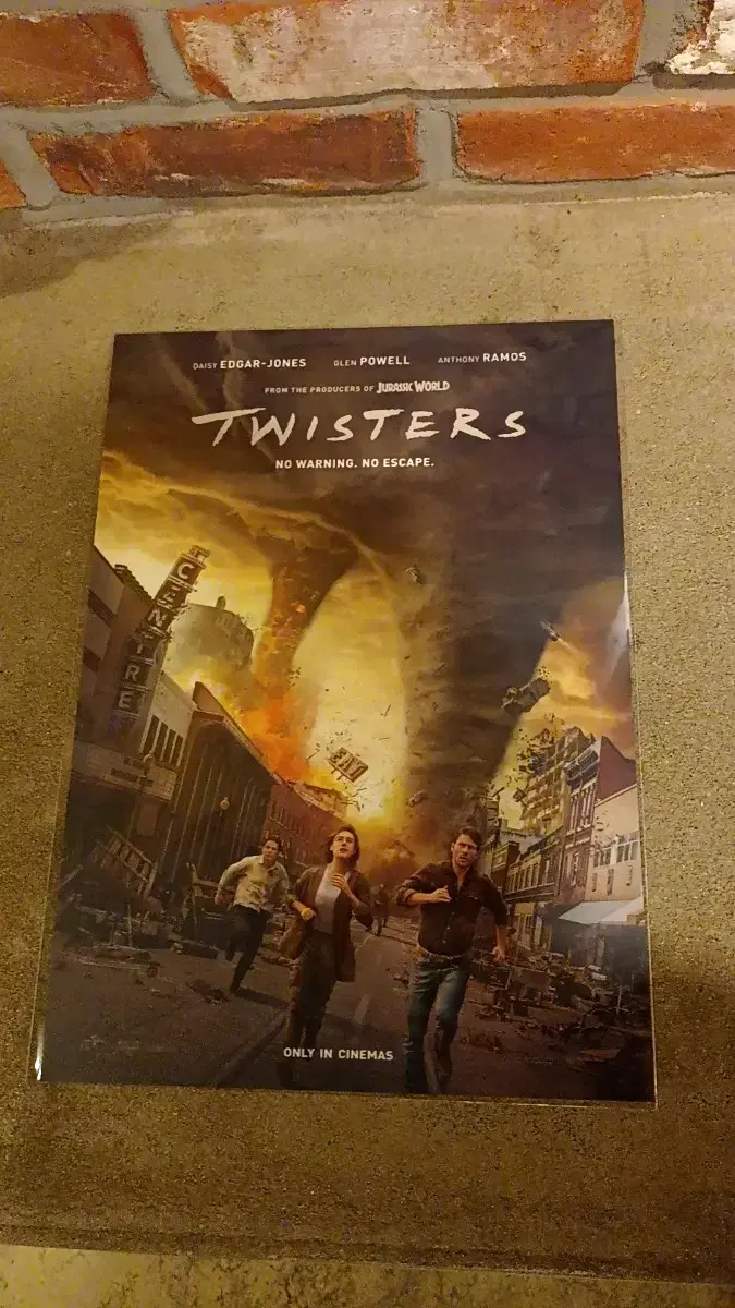 Twisters CGV Premium 4DX Extreme Poster