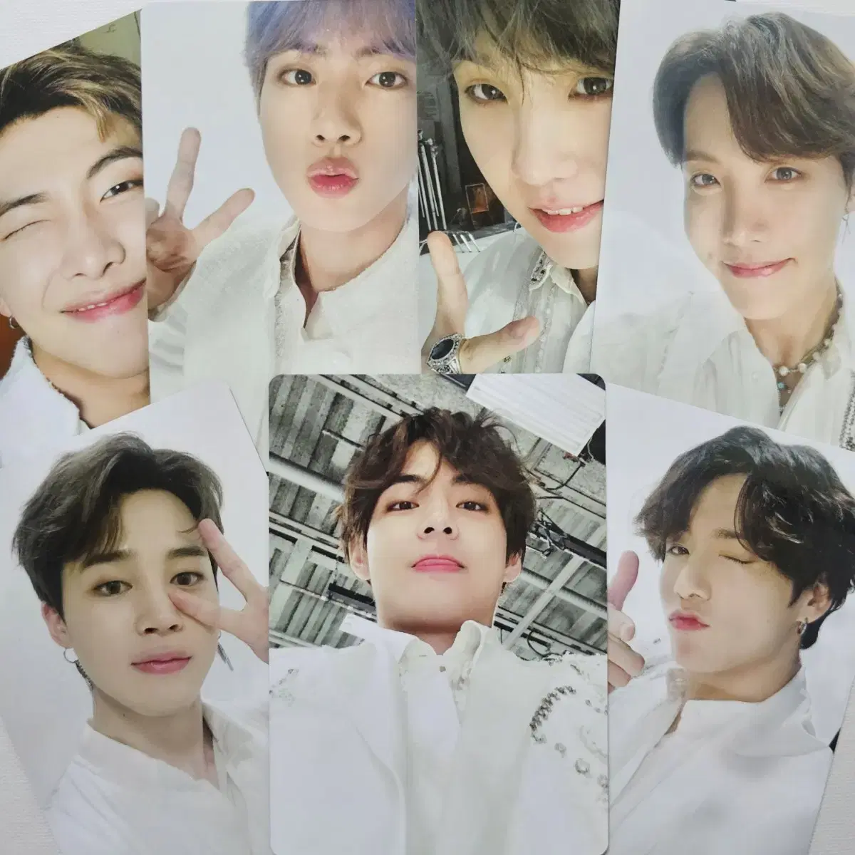 (Vahn photocard / bulk of 7 people) bangtan Spiccon BTS jungkook Taehyung Seokjin Suga