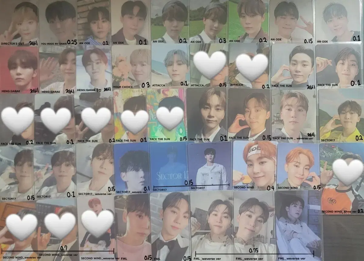 Seventeen Goods WTS (8 photos of photocards, albums, etc.)