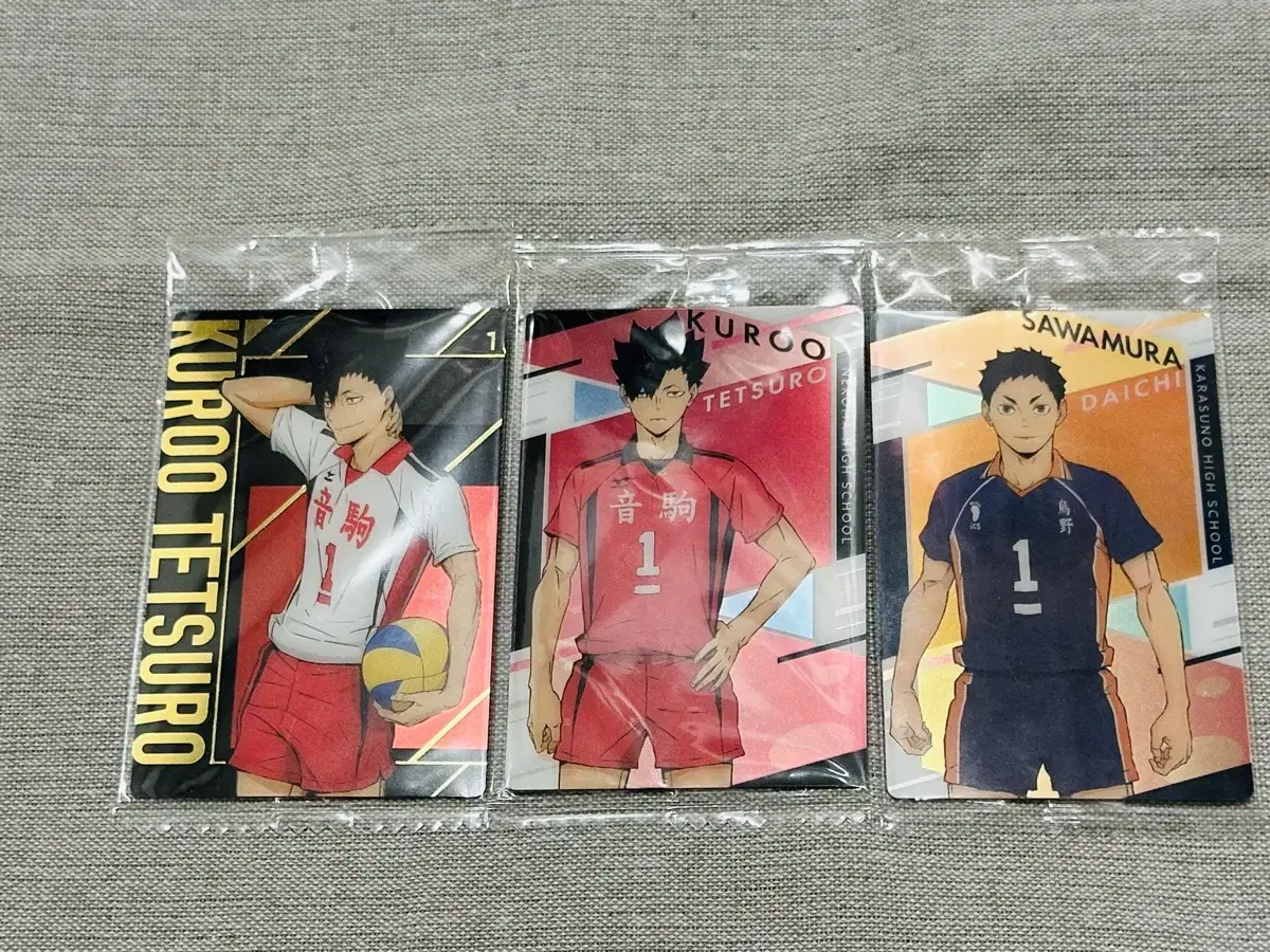 Haikyuu Wehasu Kard bulk wts /Kuroo,Daichi