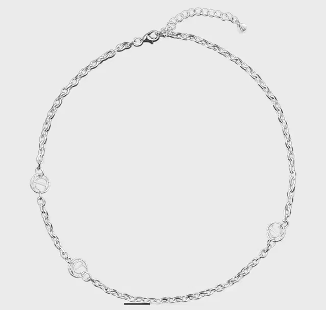 트리밍버드 목걸이 / 트리밍버드 circle chain necklace