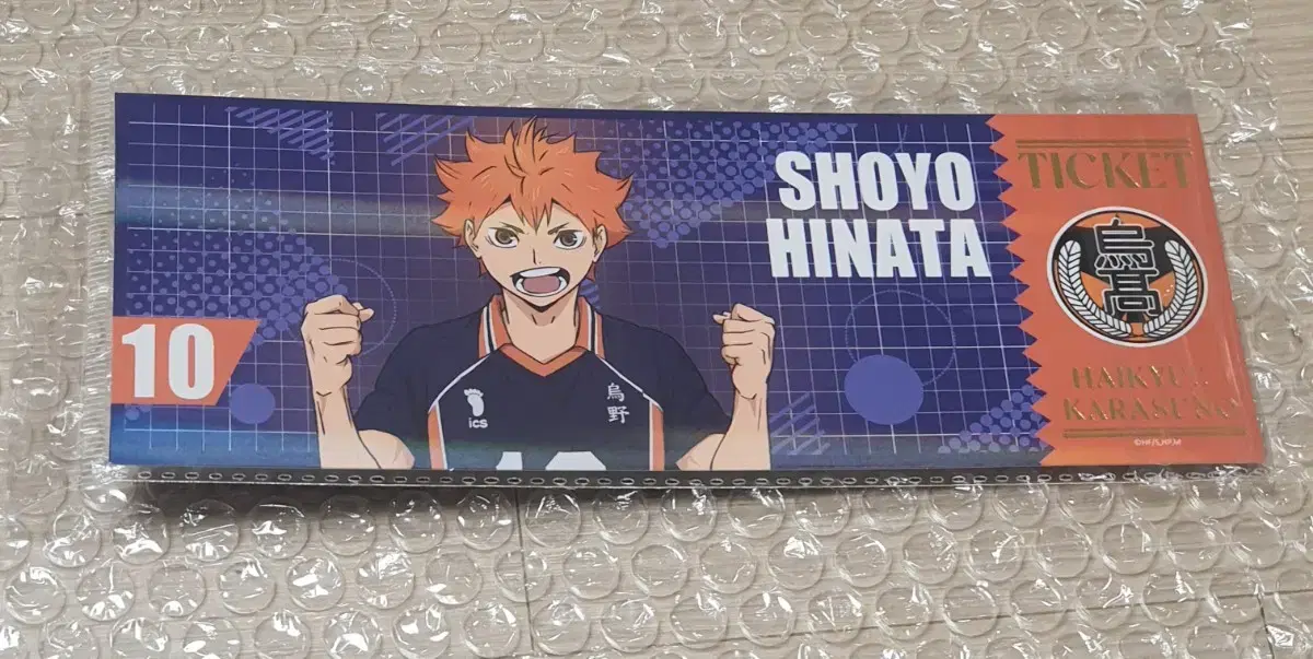 Haikyuu Shinsegae pop up hinata Laser Ticket Transfer