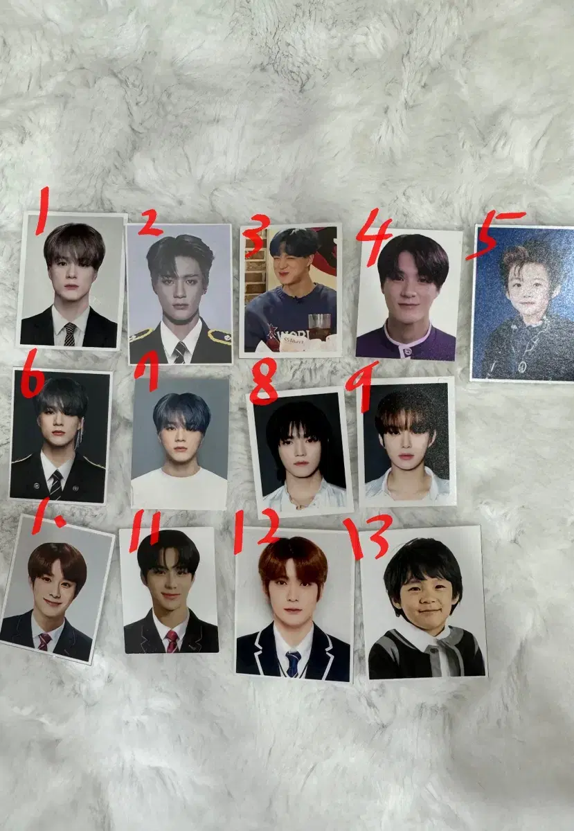 NCT 증사 wts jeno jaemin taeyong jungwoo jaehyun