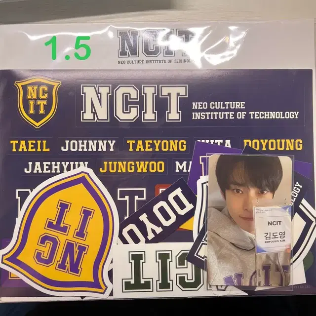 엔시티 127 ncit 스티커 도영포카