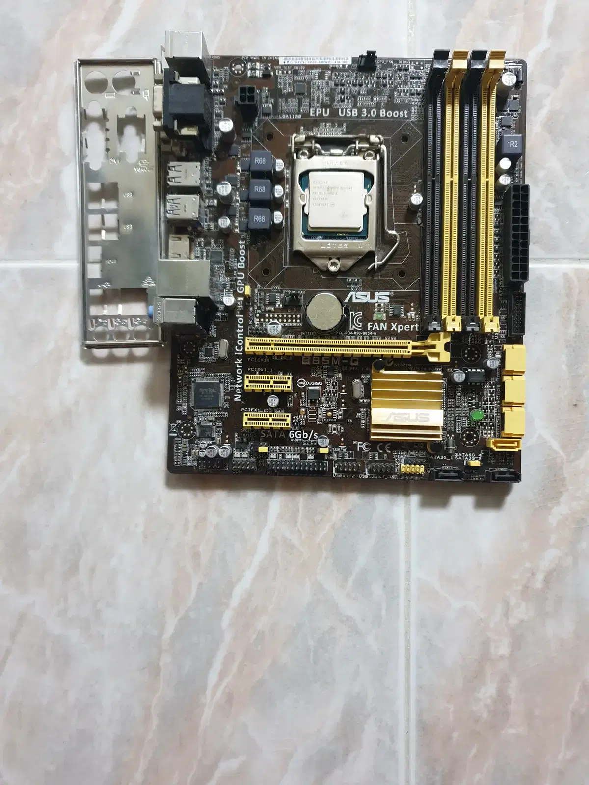 i5 4590 asus B85M ssd128g ram16g 6만원