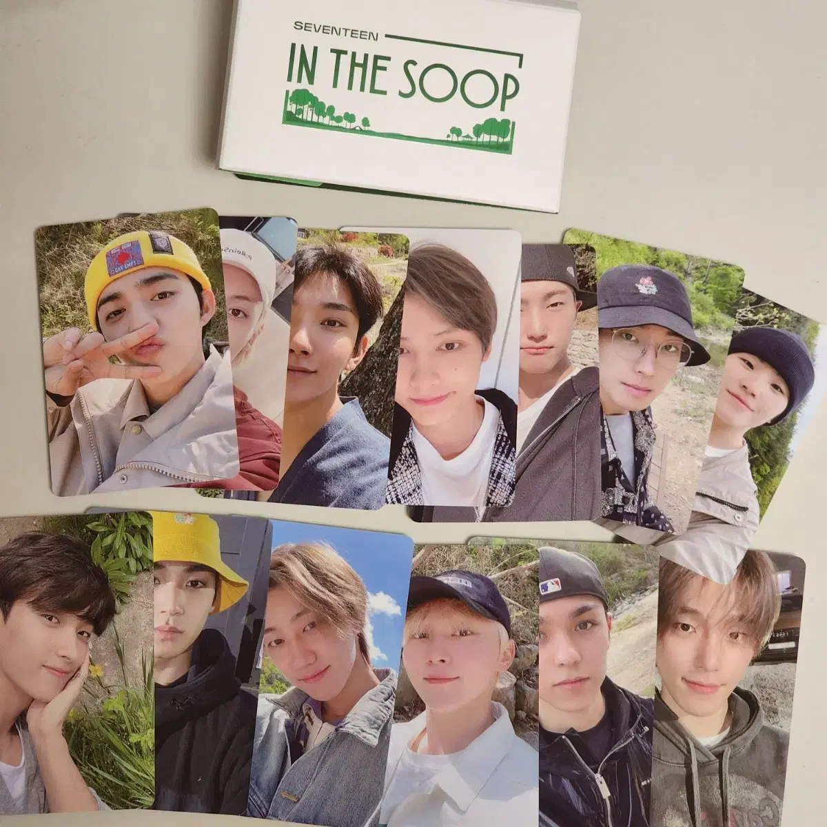 세븐틴 인더숲 포카 svt in the soop pc seventeen