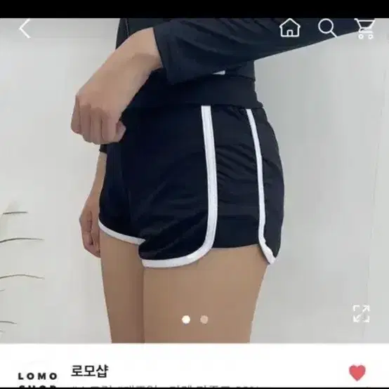 투라인 래쉬 팬츠 반바지