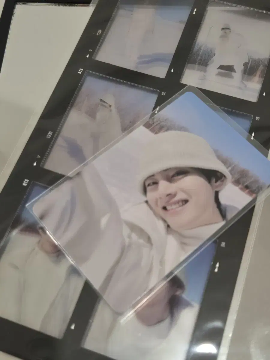 bangtan winter package taehyung set taehyung photocard film