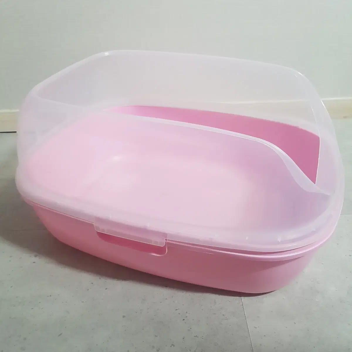 고양이 화장실 반려 용품 Cat Litter Box (사은품 물고기 인형